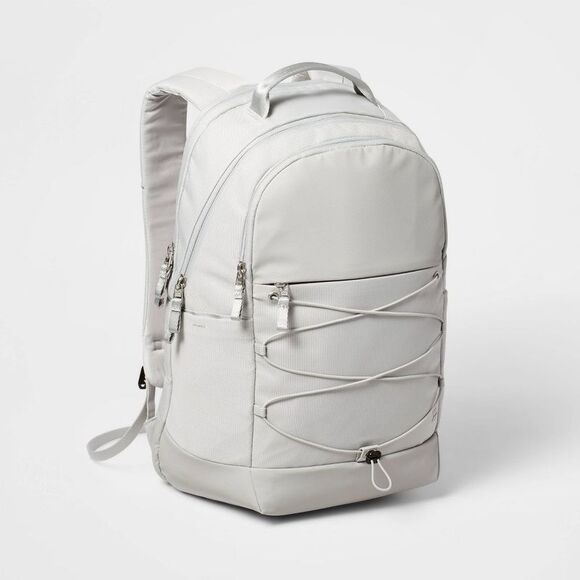 All In Motion Other - All In Motion - Sporty 19" Backpack Silver - All in Motion Silver